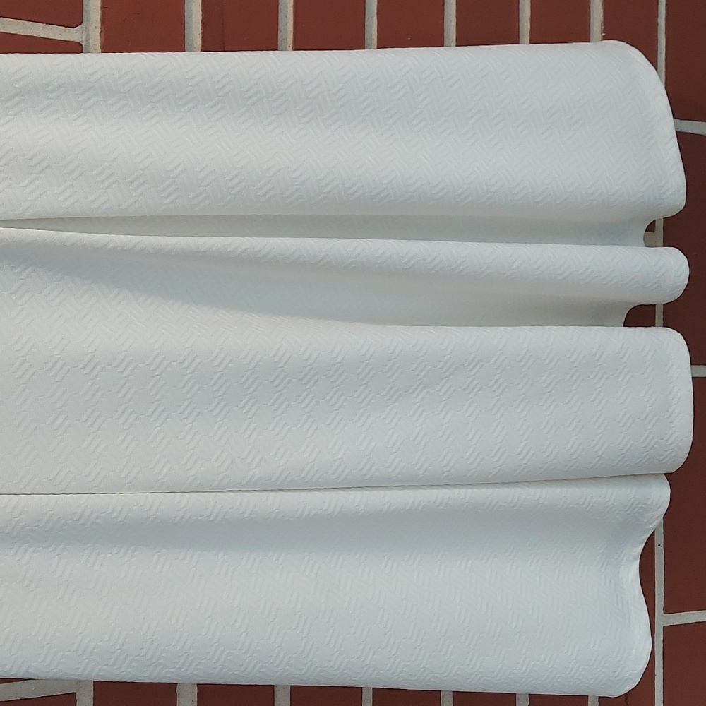 TIANA B. Cream/white textured sleeveless dress sz 8 - Picture 7 of 8